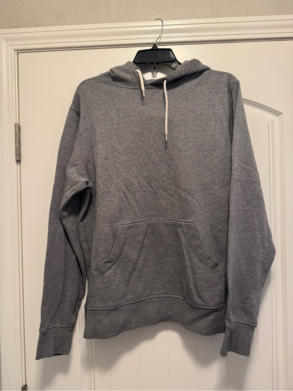 Zine Clothing Gray Pullover Hoodie with Kangaroo Pocket